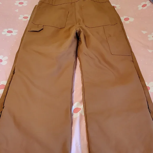 Men's Insulated Blended Duck Bib Overall Size Small Red Kap - Picture 15 of 16